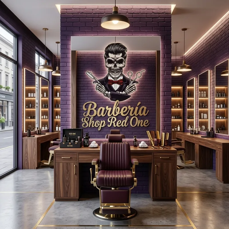 Local Barber Shop Red One en Móstoles